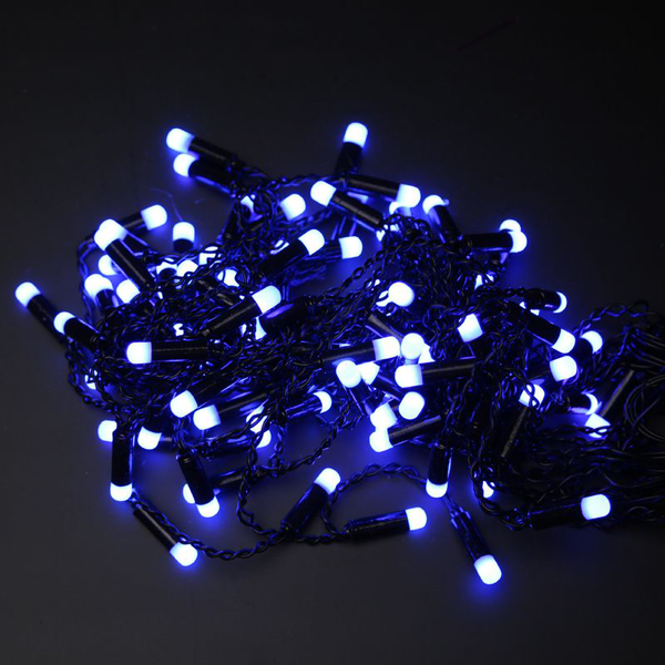 Световой занавес LED Матовый 4684 1,5x1,5 м синий