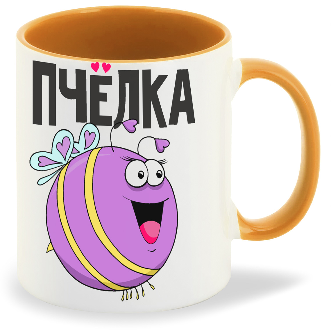 

Кружка CoolPodarok Пчелка есть пара, Пчелка есть пара