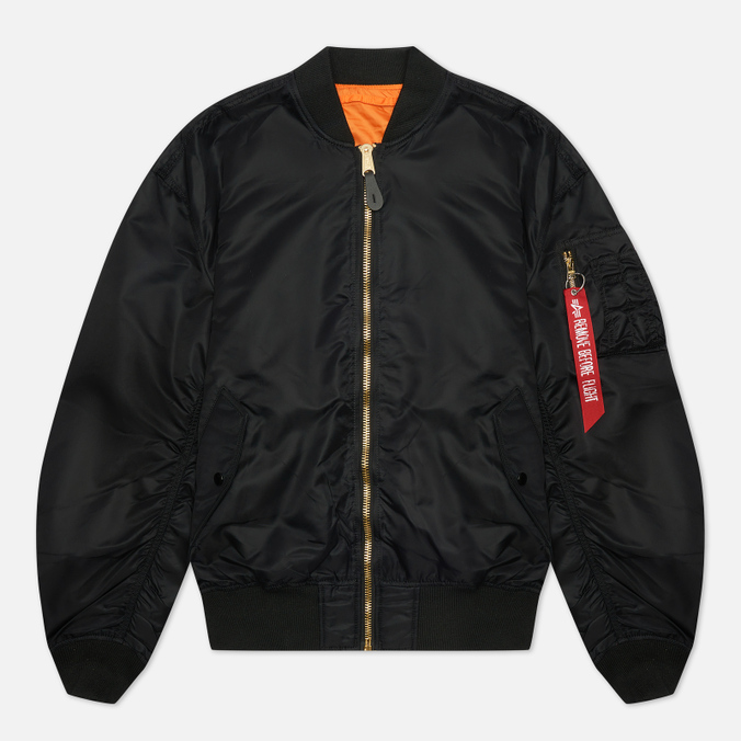 

Бомбер мужской Alpha Industries MJL49004C1-001 черный S, MJL49004C1-001