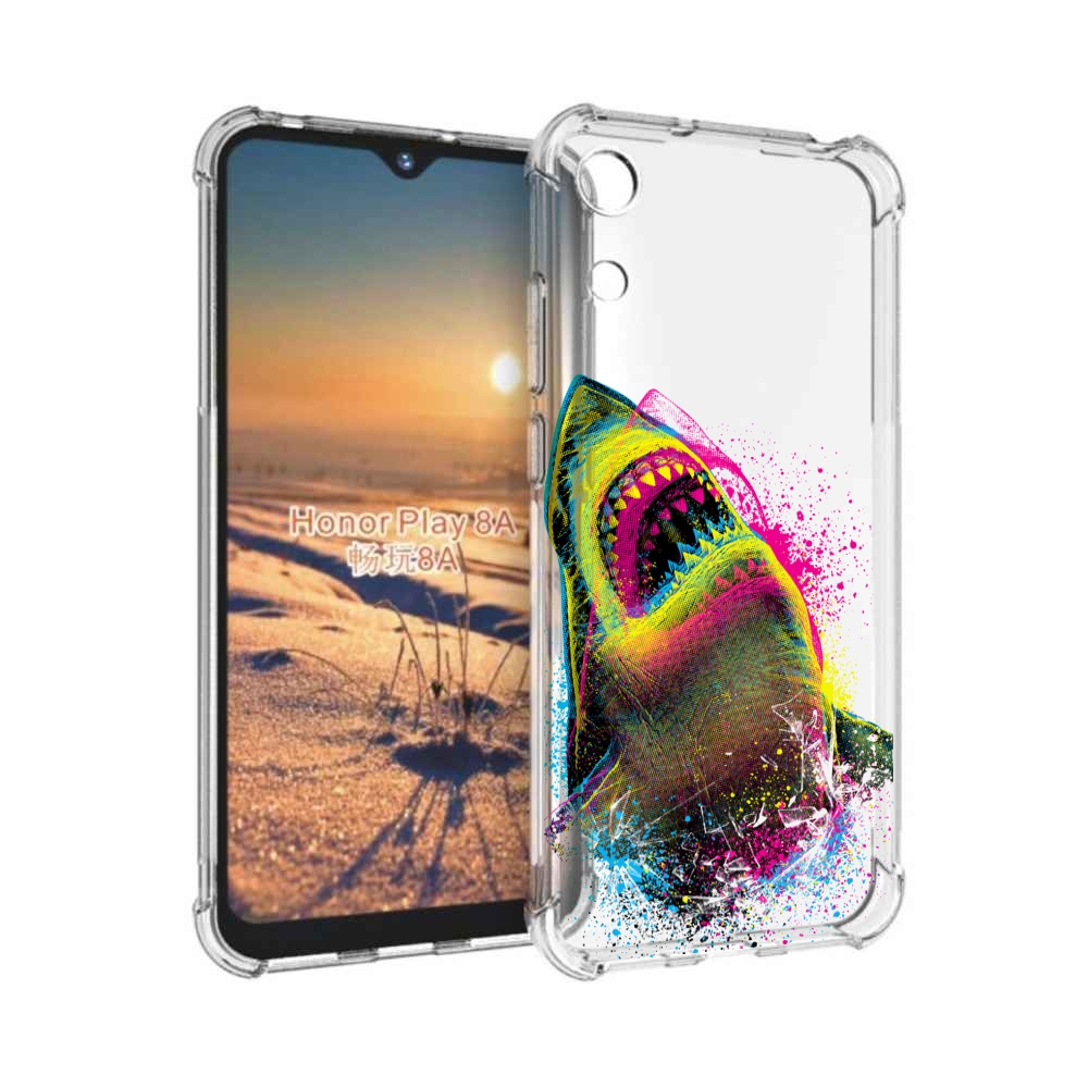 

Чехол бампер MyPads челюсти-2 для Honor 8A., Прозрачный, Tocco