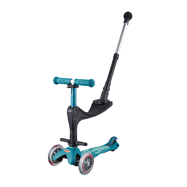 

Самокат Micro Mini Deluxe 3 in 1 зеленый, Mini Deluxe 3 in 1