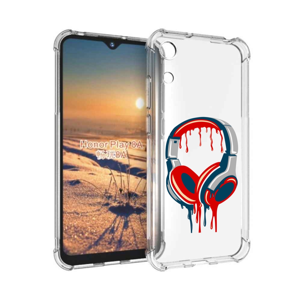 

Чехол бампер MyPads не делай громко для Honor 8A., Прозрачный, Tocco