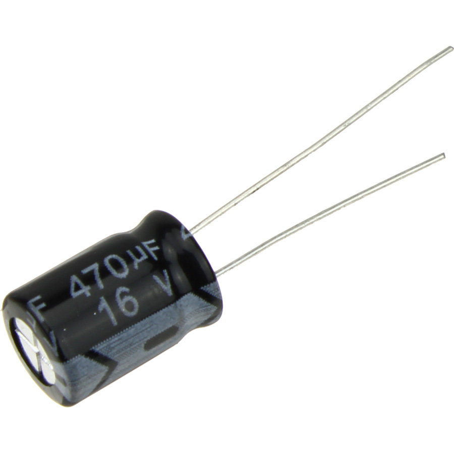 

Конденсатор 470/16V 105C d8 h12
