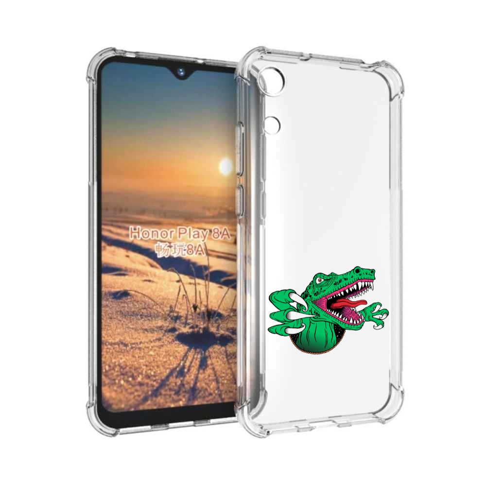 

Чехол бампер MyPads крокодил для Honor 8A., Прозрачный, Tocco