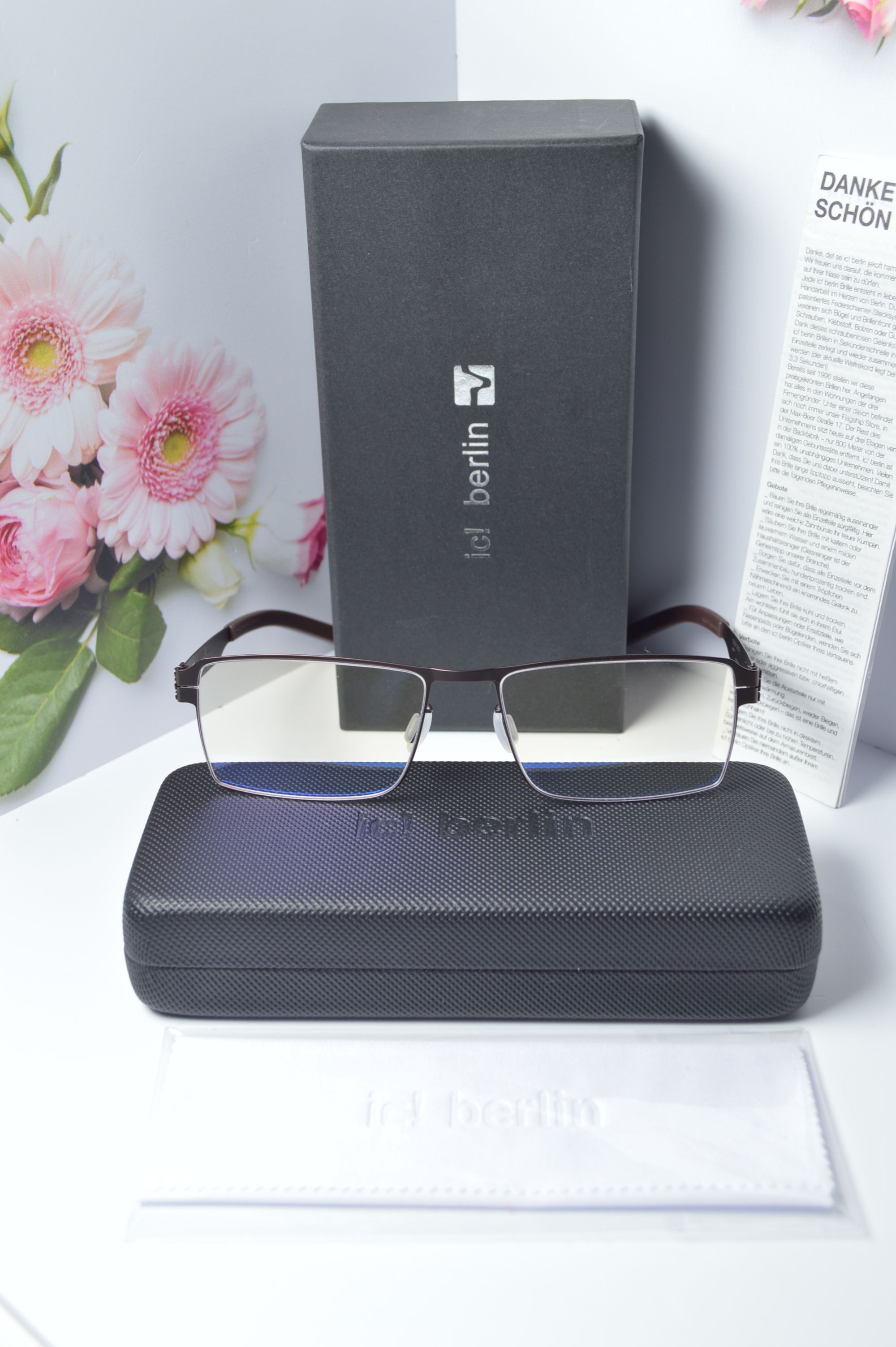 

Оправа для очков унисекс Ic! Berlin OL-OM-IceBerlin-Sunny-graphite черная, OL-OM-IceBerlin-Sunny-graphite