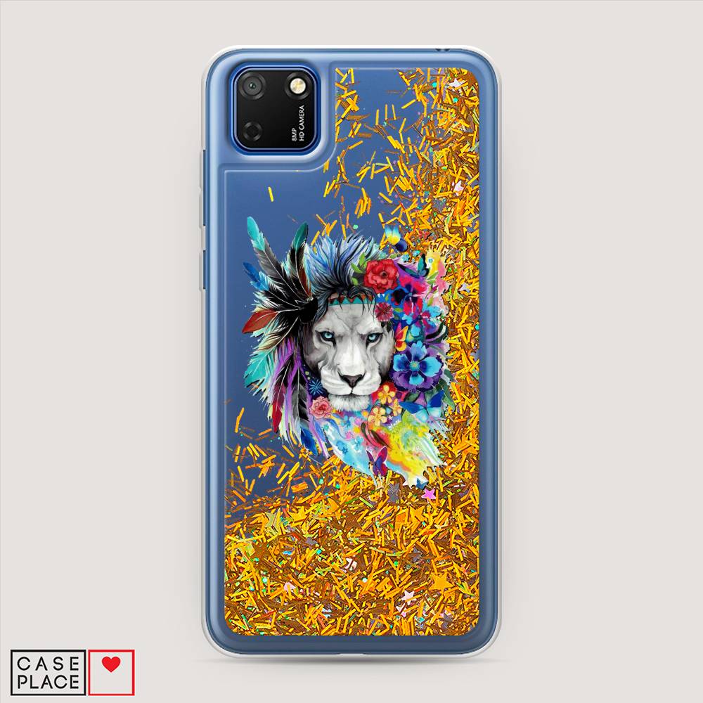 

Чехол Awog на Honor 9S "Гавайский лев", Розовый, 6102690-1