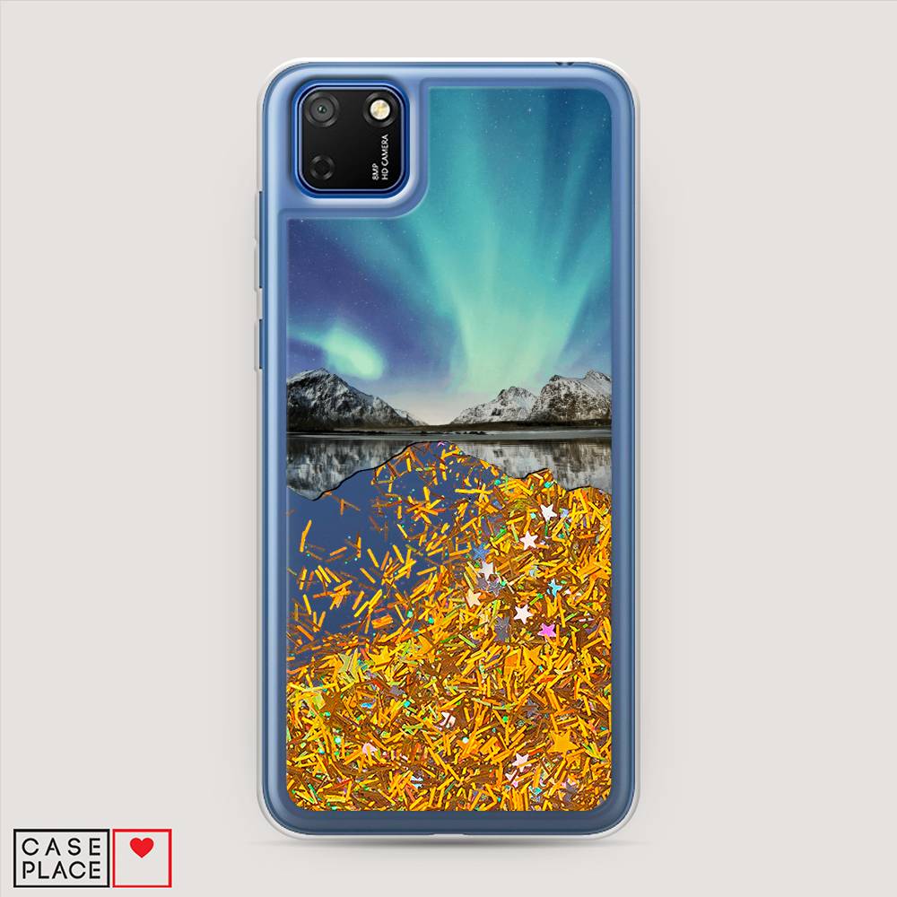 

Чехол Awog на Honor 9S "Горное озеро и сияние", Голубой, 6102690-1