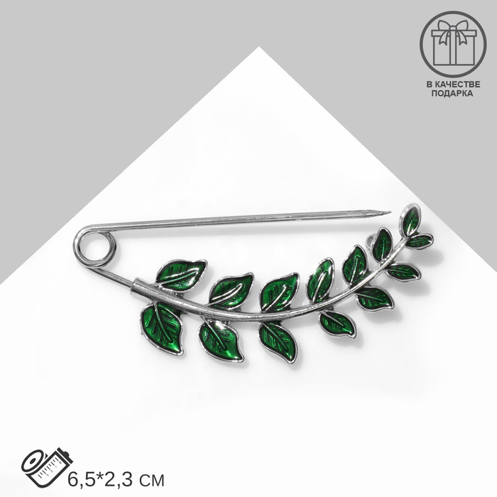 

Брошь из бижутерного сплава Queen Fair 5114781, эмаль
