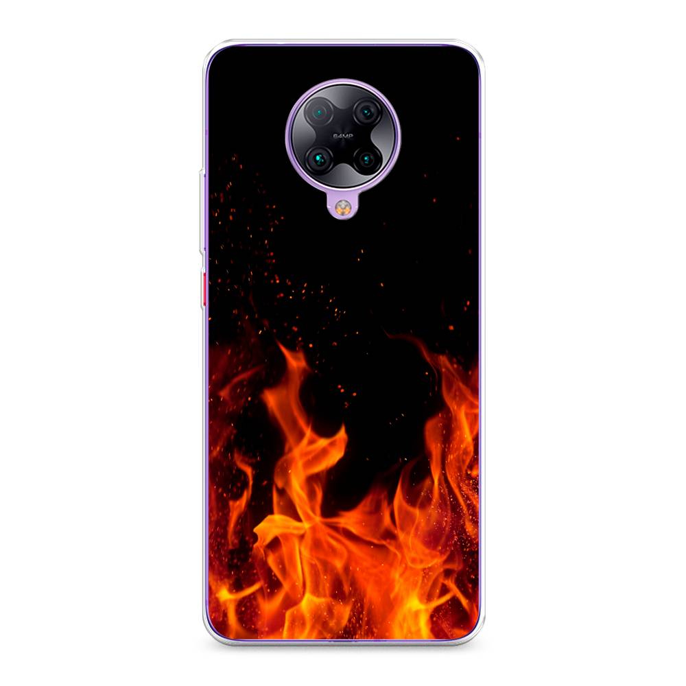 

Чехол Awog на Poco F2 Pro/Redmi K30 Pro "Все в огне", Разноцветный, 37050-4