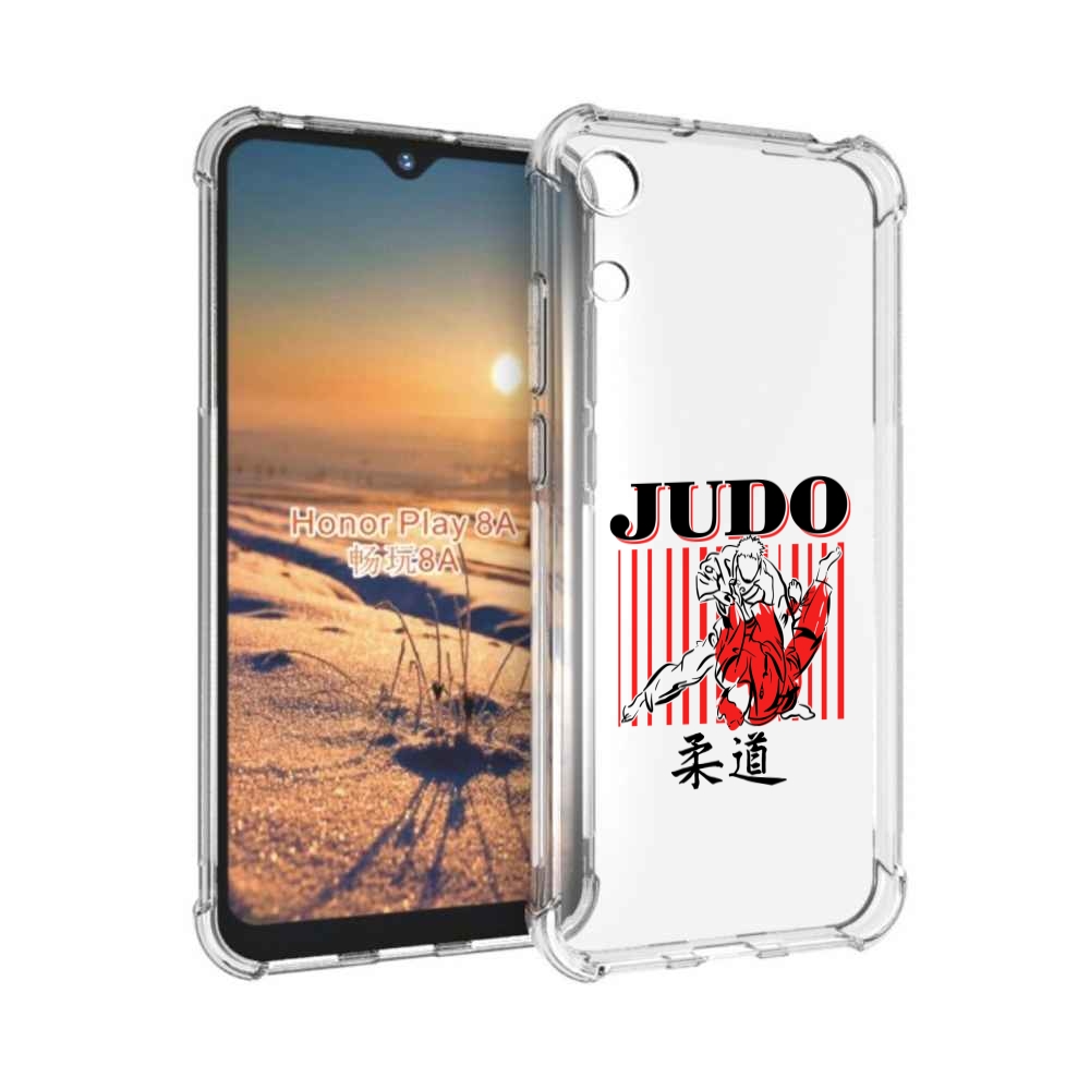 

Чехол бампер MyPads Дзюдо для Honor 8A., Прозрачный, Tocco
