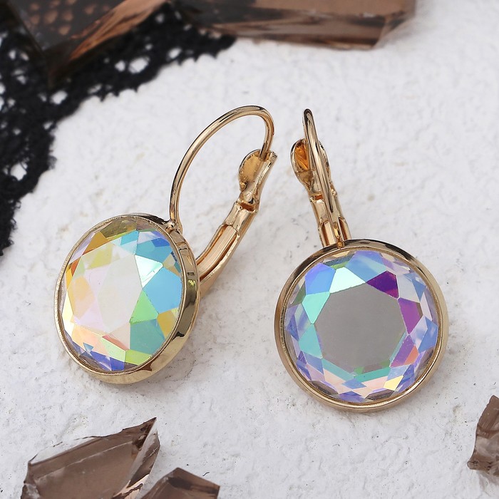 

Серьги классические из бижутерного сплава Queen Fair 3567954, стразы