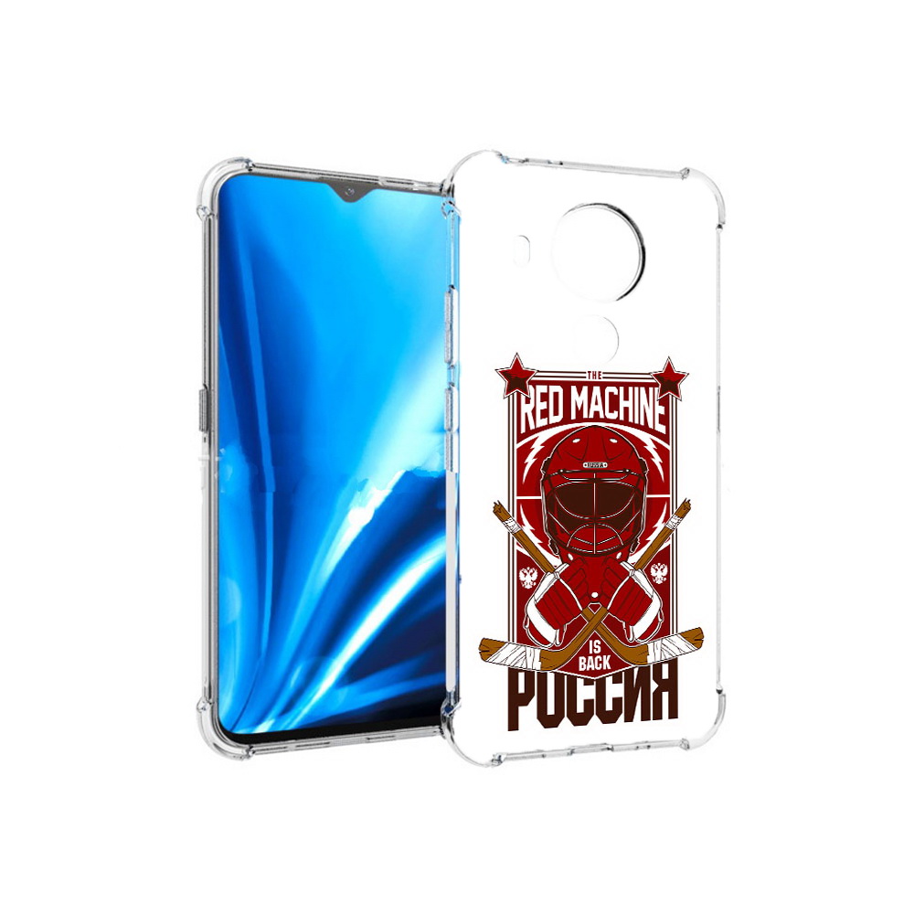 

Чехол MyPads Tocco для Nokia 5.4 хоккей россия (PT156621.100.666), Прозрачный, Tocco