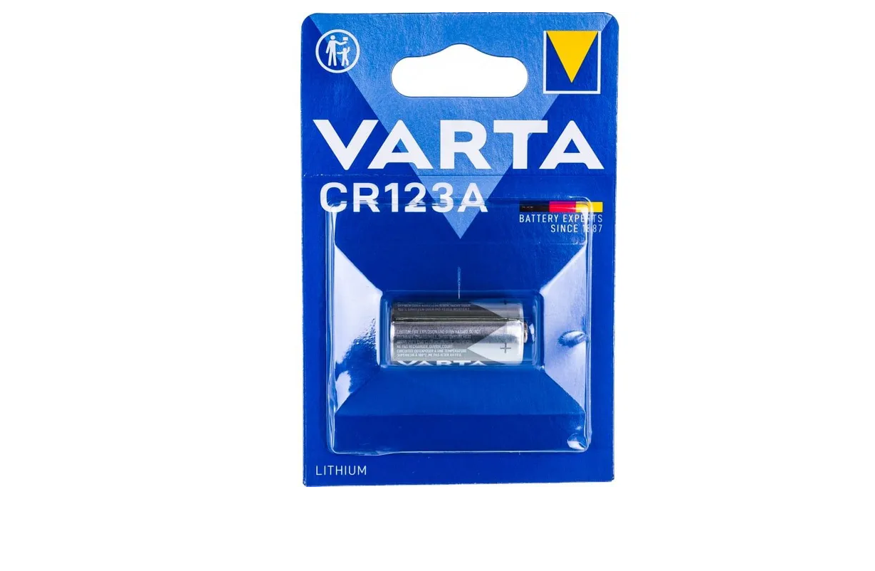 Батарейка VARTA PROFESSIONAL CR123А, 3 В BL1