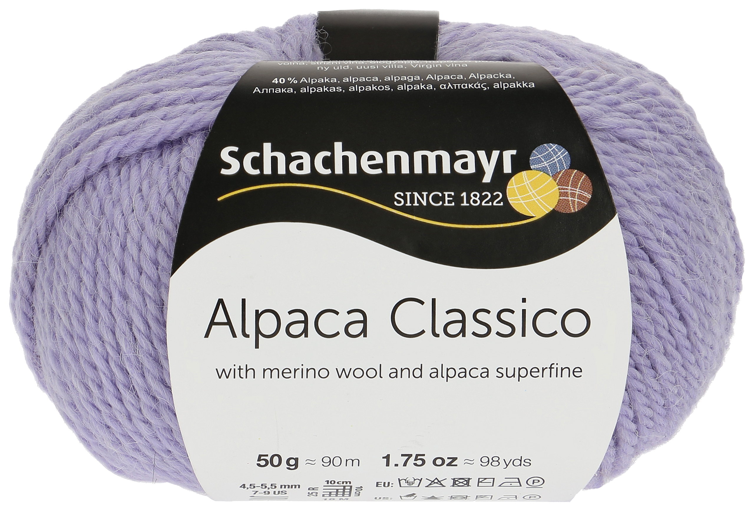 

Пряжа для вязания SCHACHENMAYR 9807369 Alpaca Classico Originals (00040), Фиолетовый, Alpaca Classico