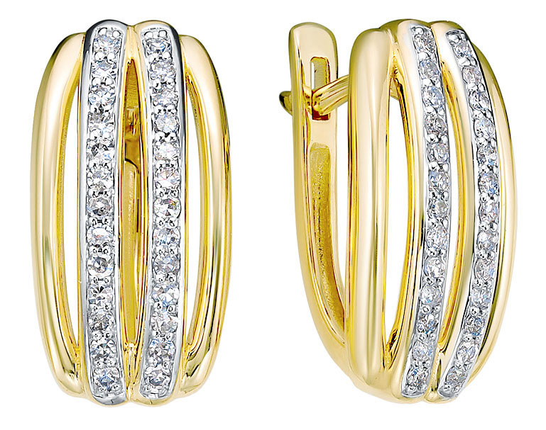 

Серьги из желтого золота с бриллиантом RoseGrace 5-5895-103-2ZH, 5-5895-103-2ZH