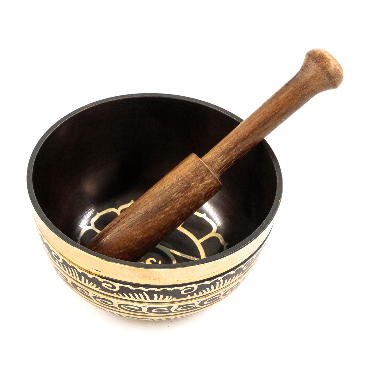 

Поющая чаша тибетская 10 см, FULLMOON, чакровая, LH-10