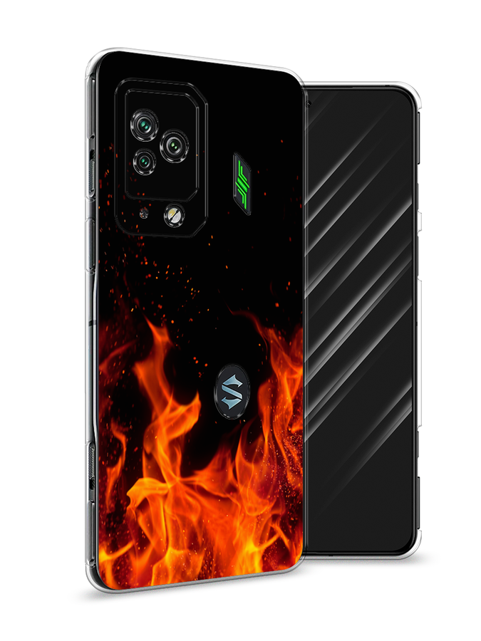 

Чехол Awog на Xiaomi Black Shark 5 Pro "Все в огне", Разноцветный, 314150-4