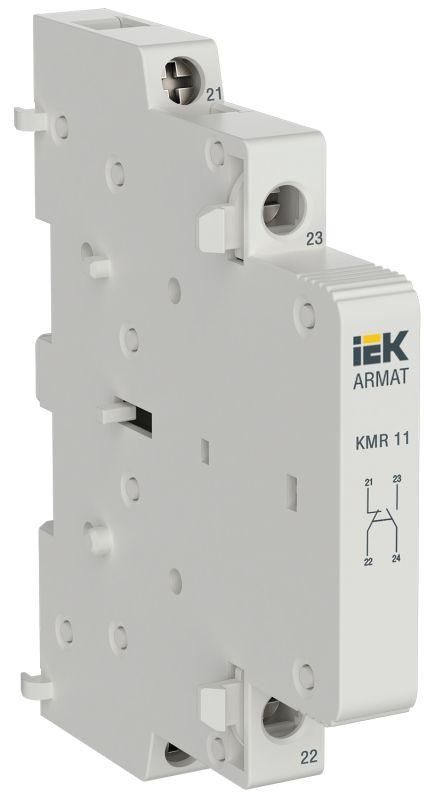

Контакт дополнительный для KMR 1НО 1НЗ ARMAT IEK AR-AUX-SCR-11-240-415
