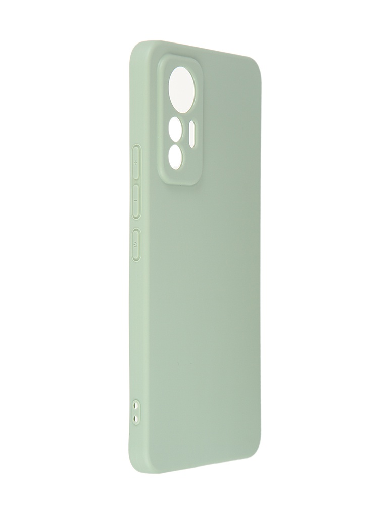 Чехол DF для Xiaomi 12 Lite Silicone Light Green xiCase-67