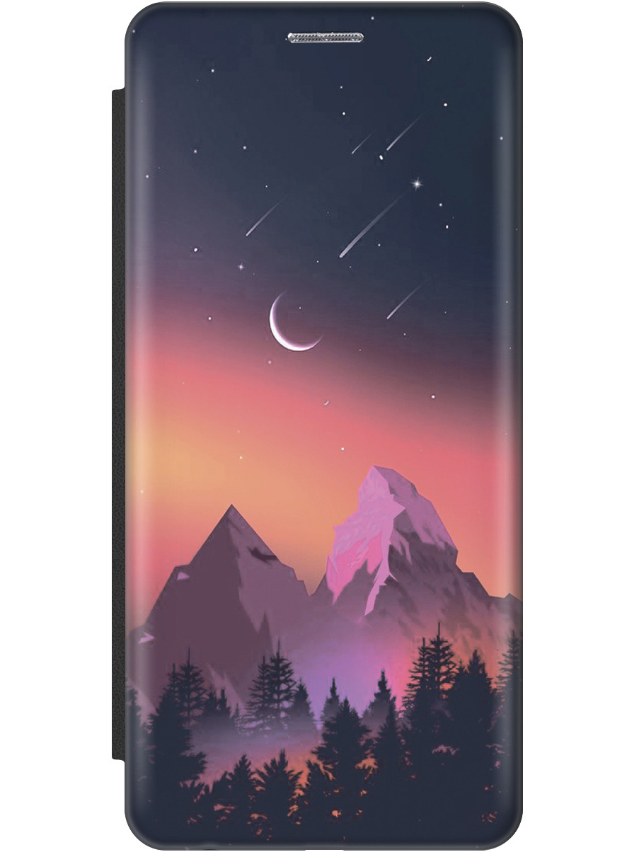 

Чехол-книжка на Samsung Galaxy A05s "Горы и звездопад" черный, Оранжевый;черный, 20001458