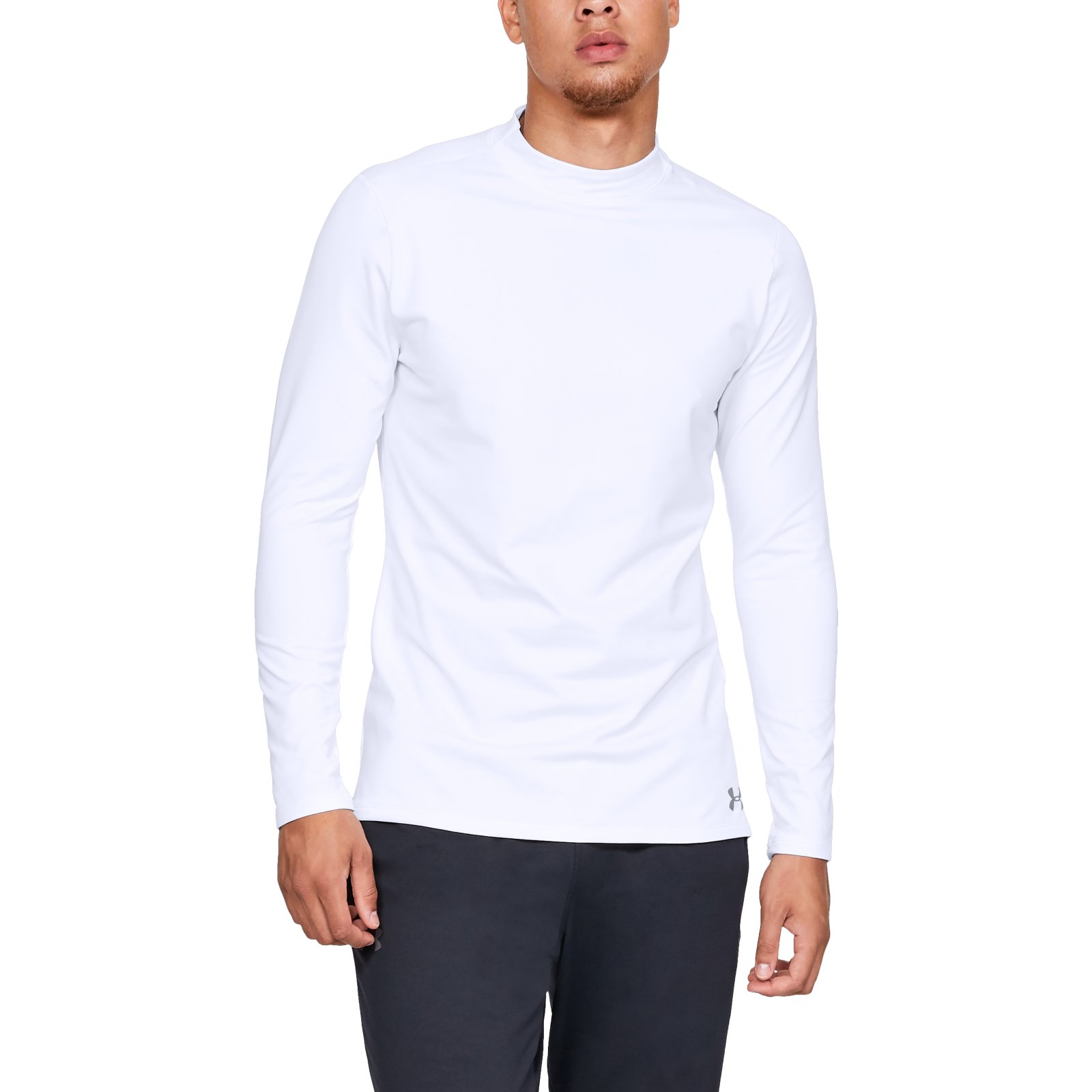 

Лонгслив мужской 1320805 Under Armour белый 50-52 RU, 1320805