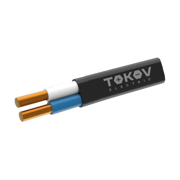 

Кабель TOKOV ELECTRIC ППГ-Пнг(А)-HF 2х1.5 ОК (N) 0.66кВ (уп.100м) ТХМ00409091, Черный