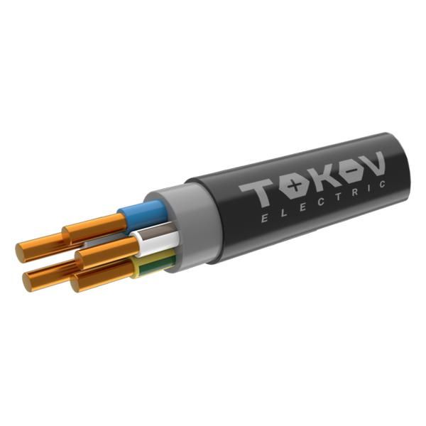 Кабель TOKOV ELECTRIC ППГнгА-HF 5х6 ОК N PE 066кВ м ТХМ00409126 813₽