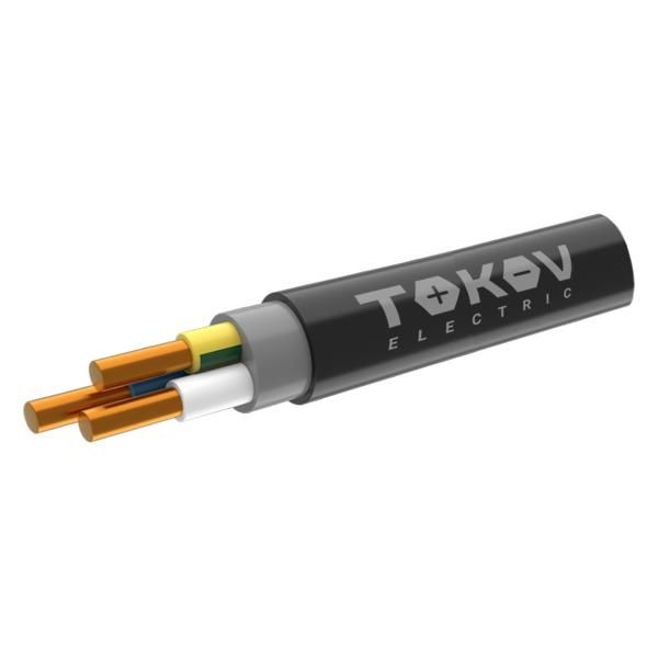 

Кабель TOKOV ELECTRIC ППГнг(А)-HF 3х1.5 ОК (N PE) 0.66кВ (уп.100м) ТХМ00409105, Черный