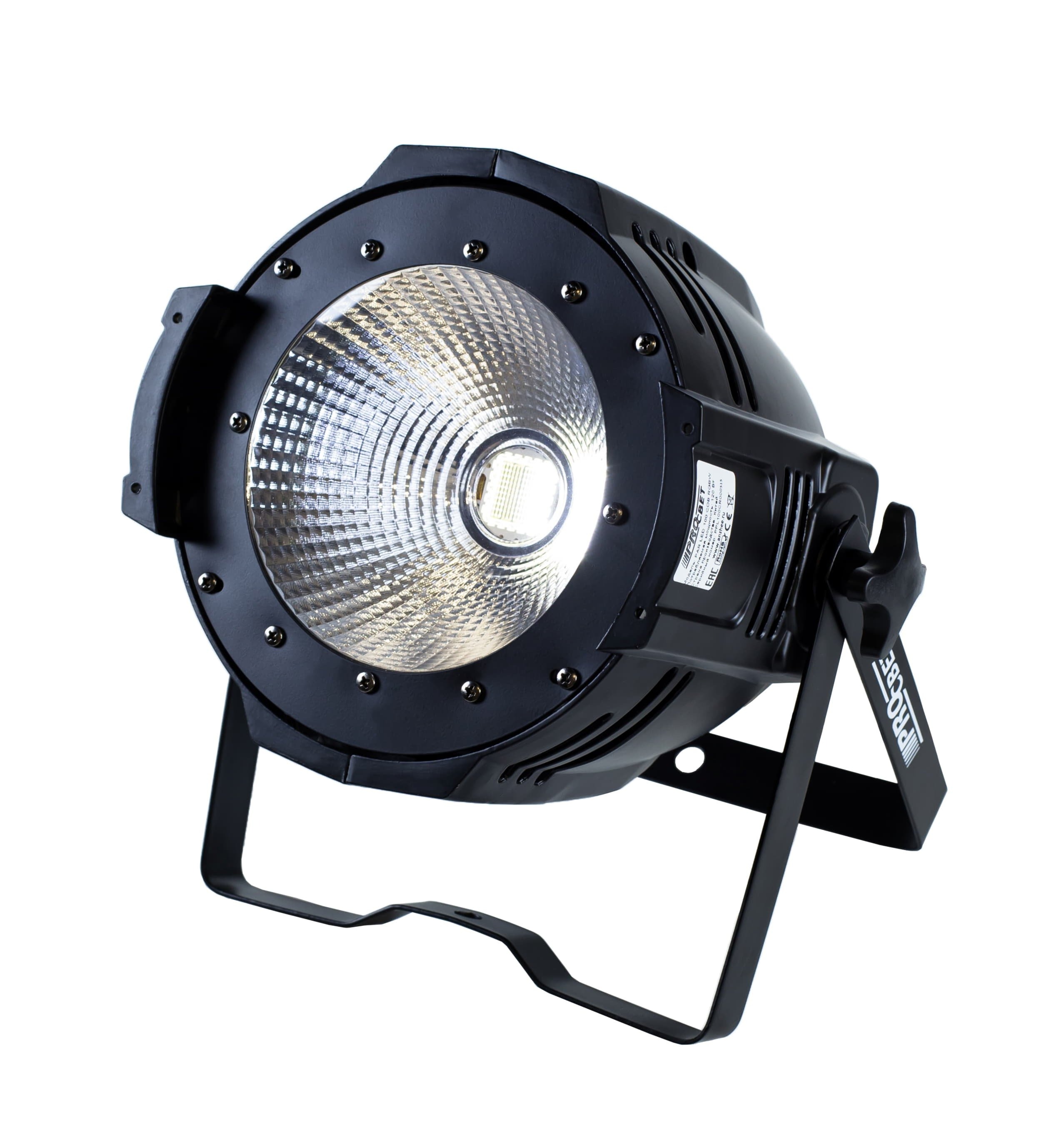 

Прожектор PAR LED PROCBET PAR LED 100 COB W 3200K+5600K, PAR LED 100 COB W 3200K+5600K