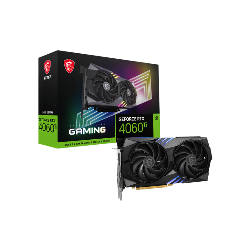 

Видеокарта MSI GeForce RTX4060Ti GAMING