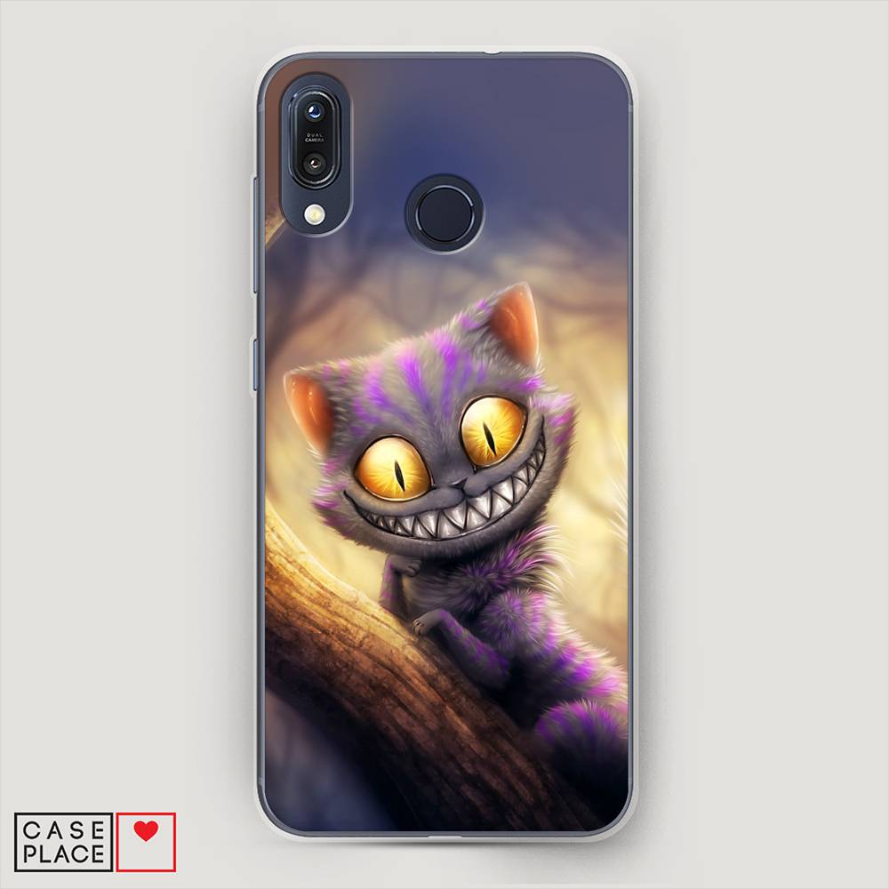 

Чехол Awog на ASUS ZenFone Max M1 ZB555KL "Cheshire Cat", Фиолетовый;желтый, 43250-1