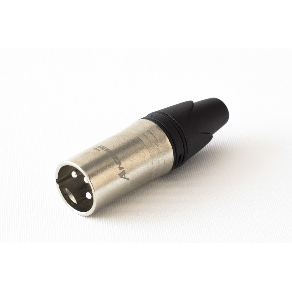 фото Разъем xlr (папа) anzhee xlr-m black