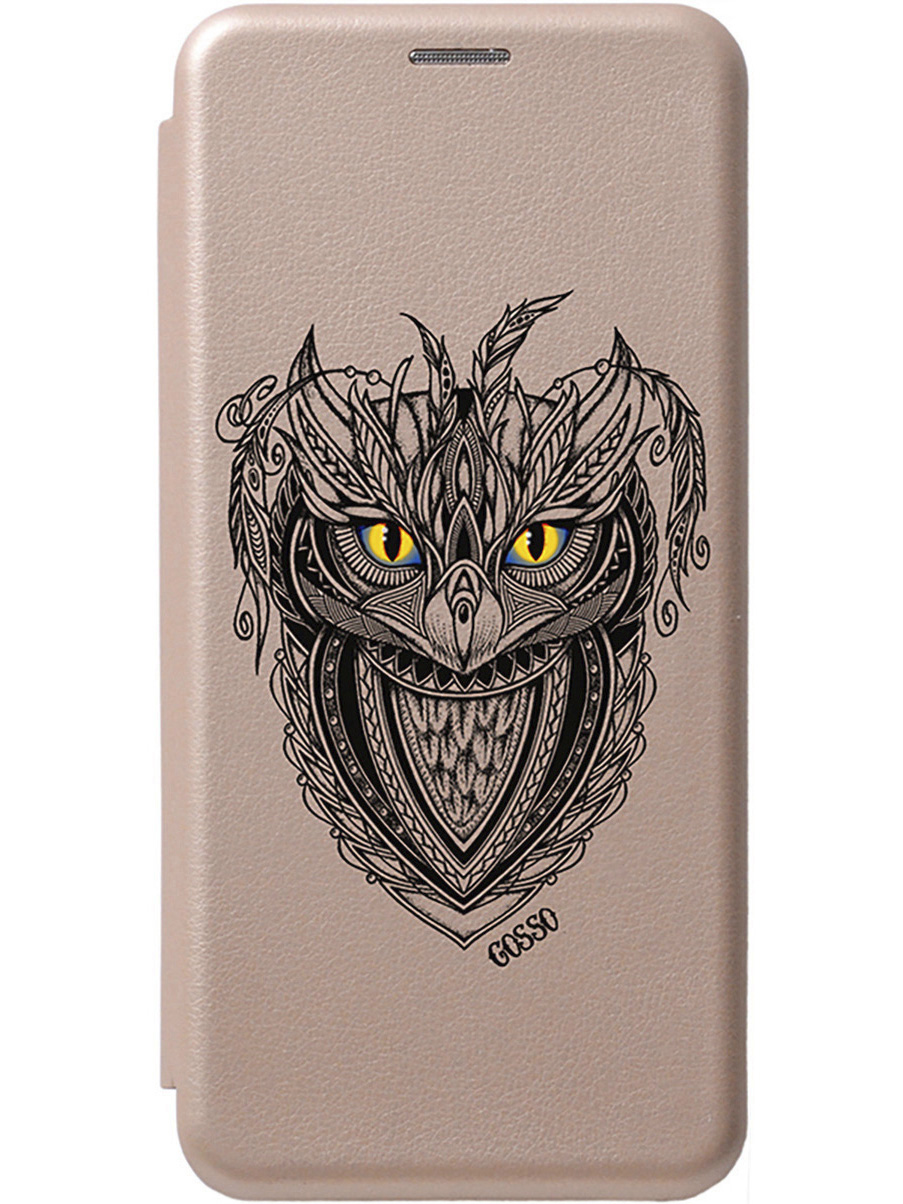 

Чехол-книжка на Samsung Galaxy A05s "Grand Owl" золотой, Золотистый;желтый;черный, 20001458