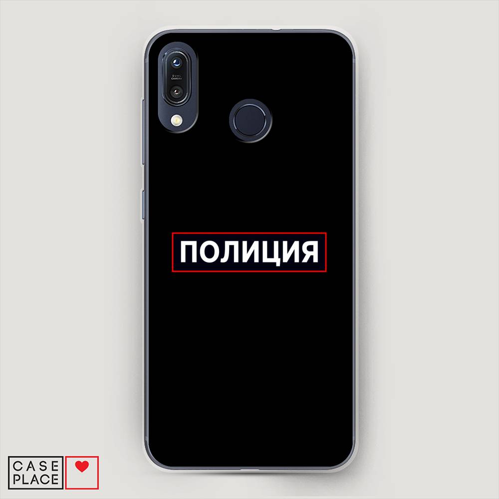 фото Чехол awog "police logo" для asus zenfone max m1 zb555kl