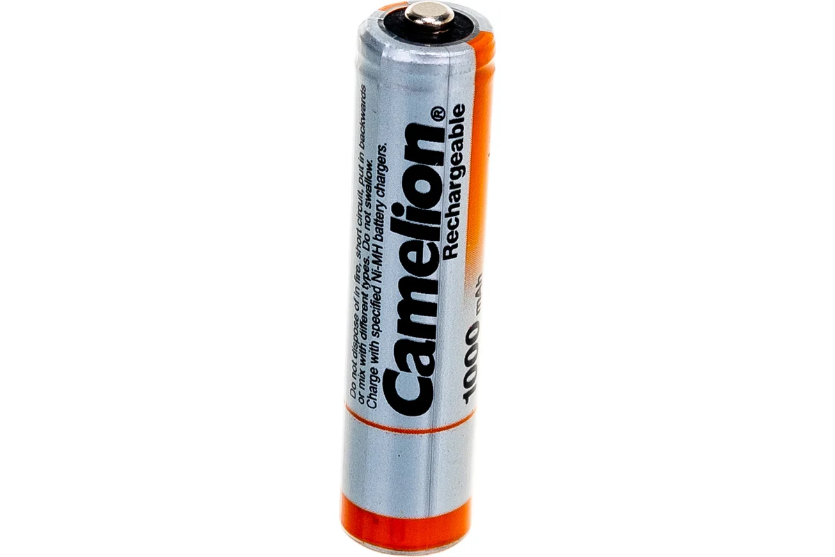 

Батарейка AAA HR03 1.2V аккумулятор Ni-MH 1000mAh блистер 2шт. (цена за 1шт.) CAMELION