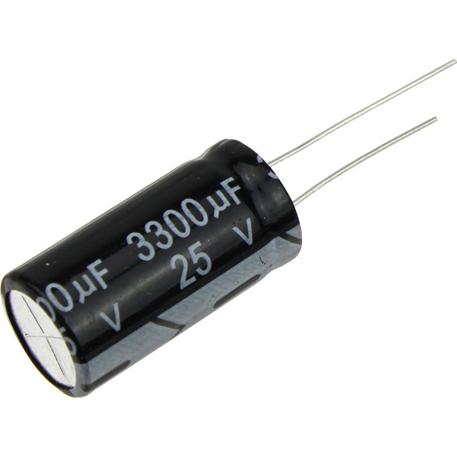 

Конденсатор 3300/25V d13 h25 105C