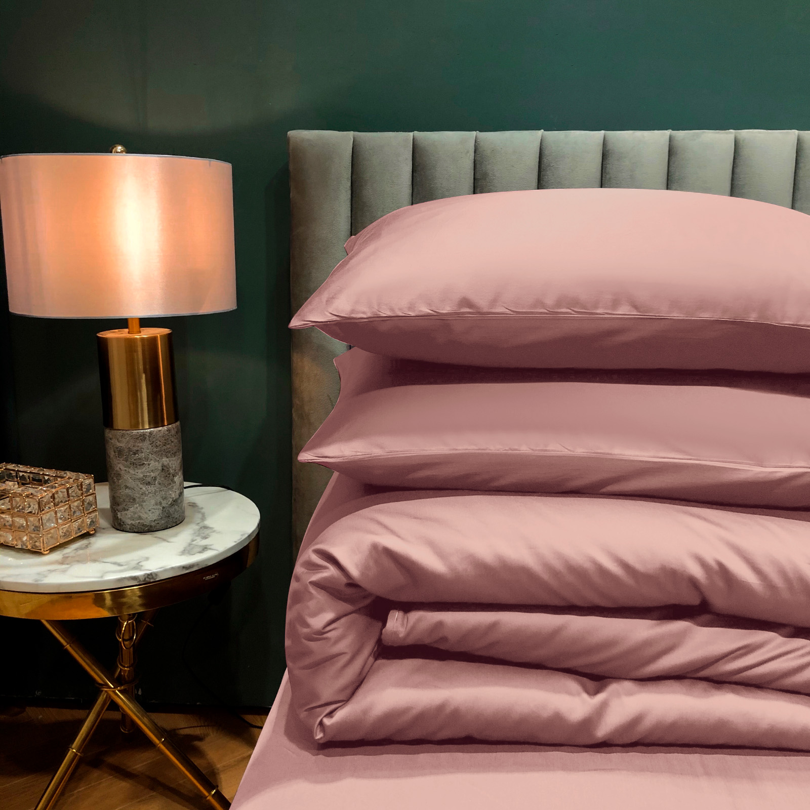 

Пододеяльник Soft Box Пепельная Роза 150x210, мако-сатин, 100% xлопок, розовый, EH-POD