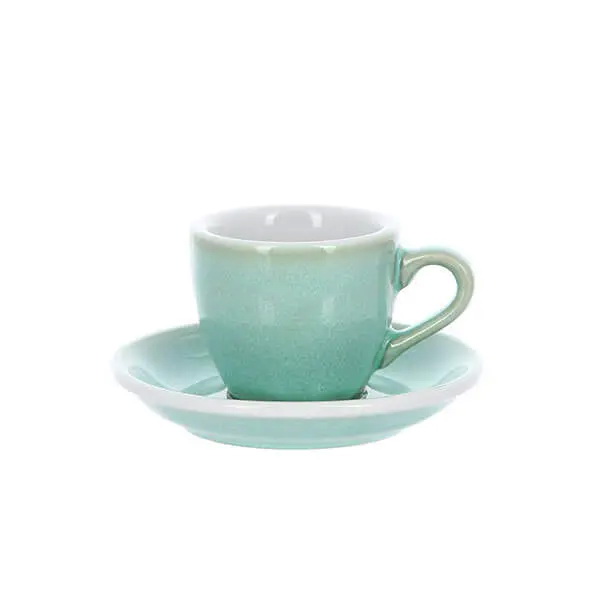 

Кофейная пара Loveramics Egg 80 мл., цвет салатовый (basil BBI), Зеленый, Egg