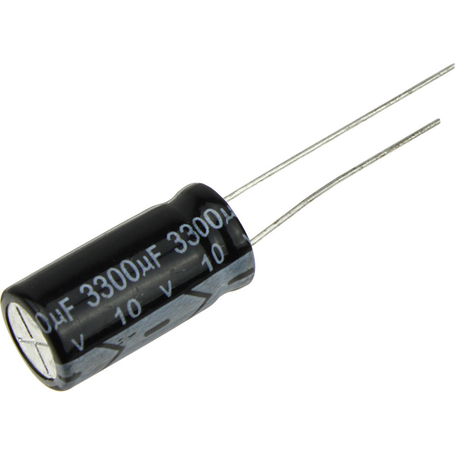 

Конденсатор 3300/10V 105C d10 h20