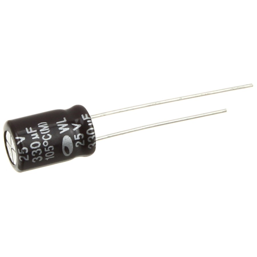 

Конденсатор 330/25V d8 h12 105C WL
