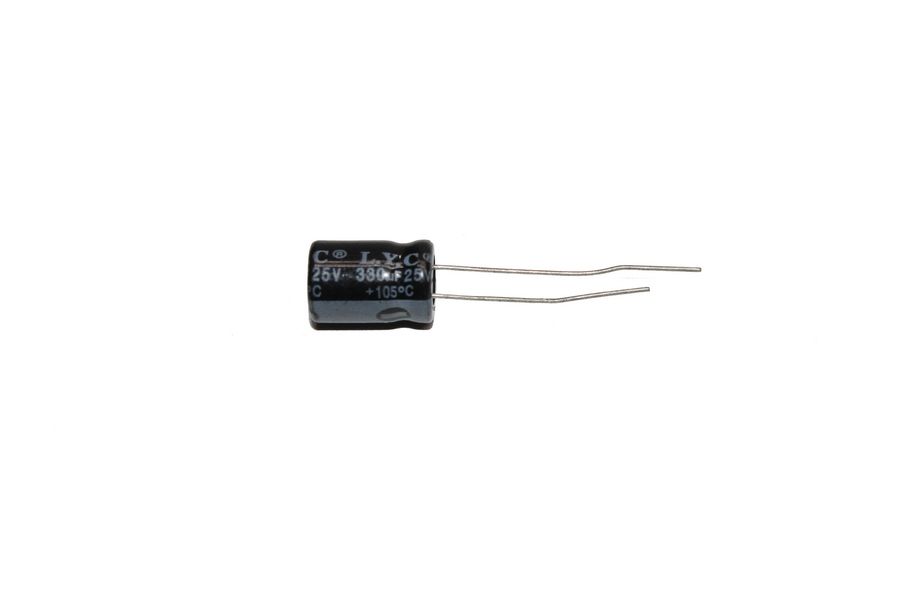 

Конденсатор 330/25V d8 h12 105C