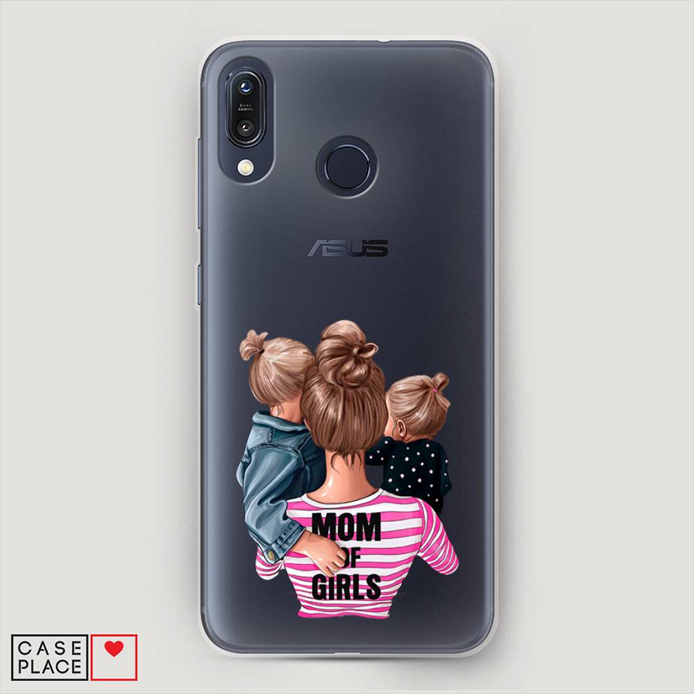 фото Чехол awog "mom of girls" для asus zenfone max m1 zb555kl