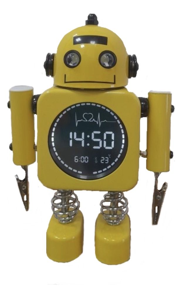 

Часы-будильник Stella clock 2754YL-LED Робот, 2754YL-LED