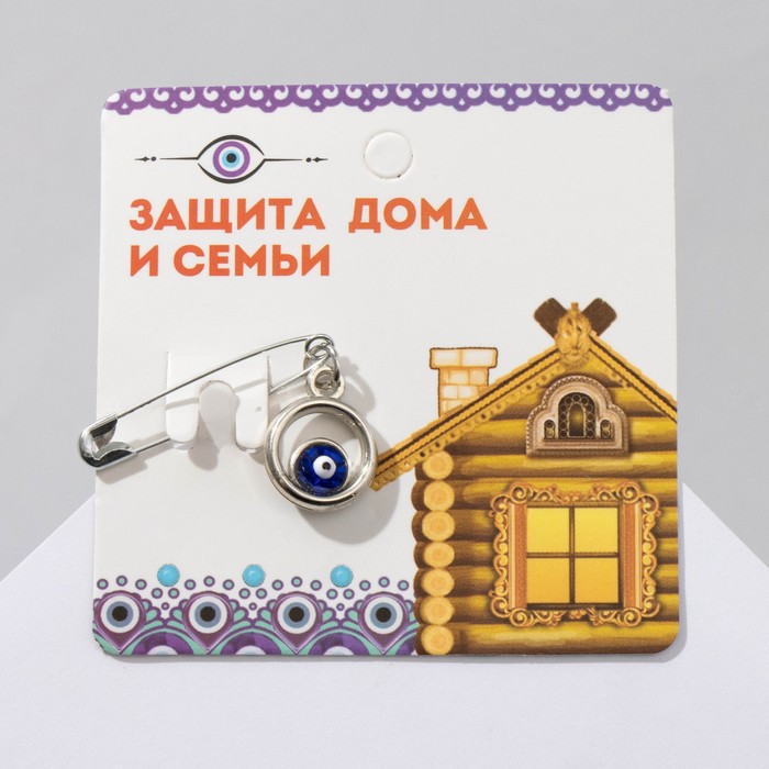 

Брошь из бижутерного сплава Queen Fair 897193, пластик