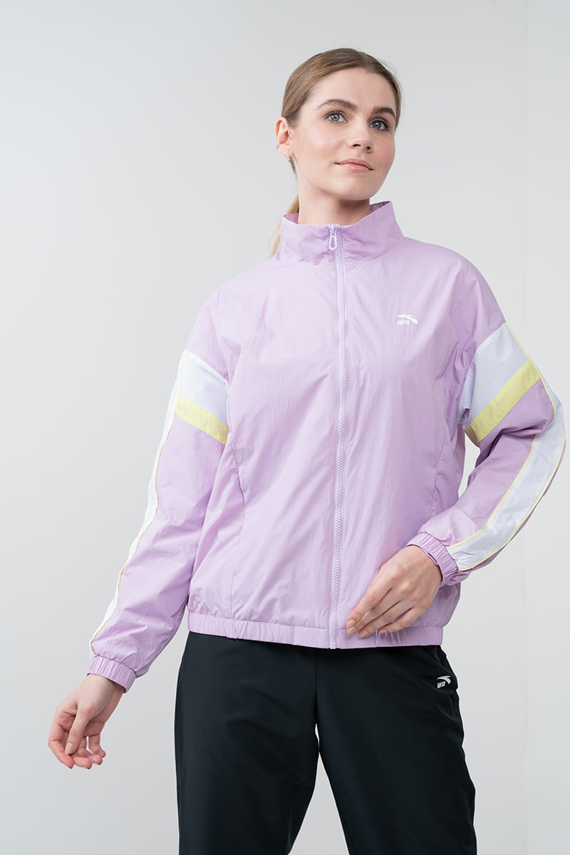 

Ветровка женская Anta 862118612 KM фиолетовая XL, Фиолетовый, 862118612 KM
