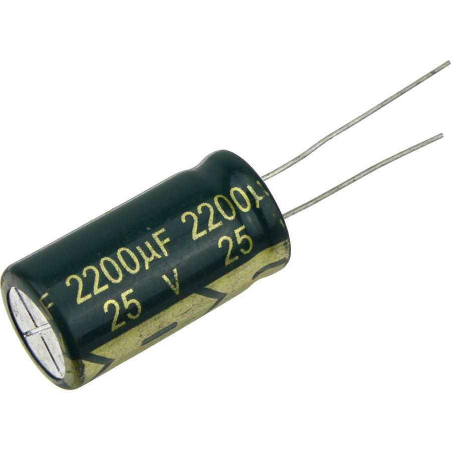 

Конденсатор 2200/25V 105C d12 h25