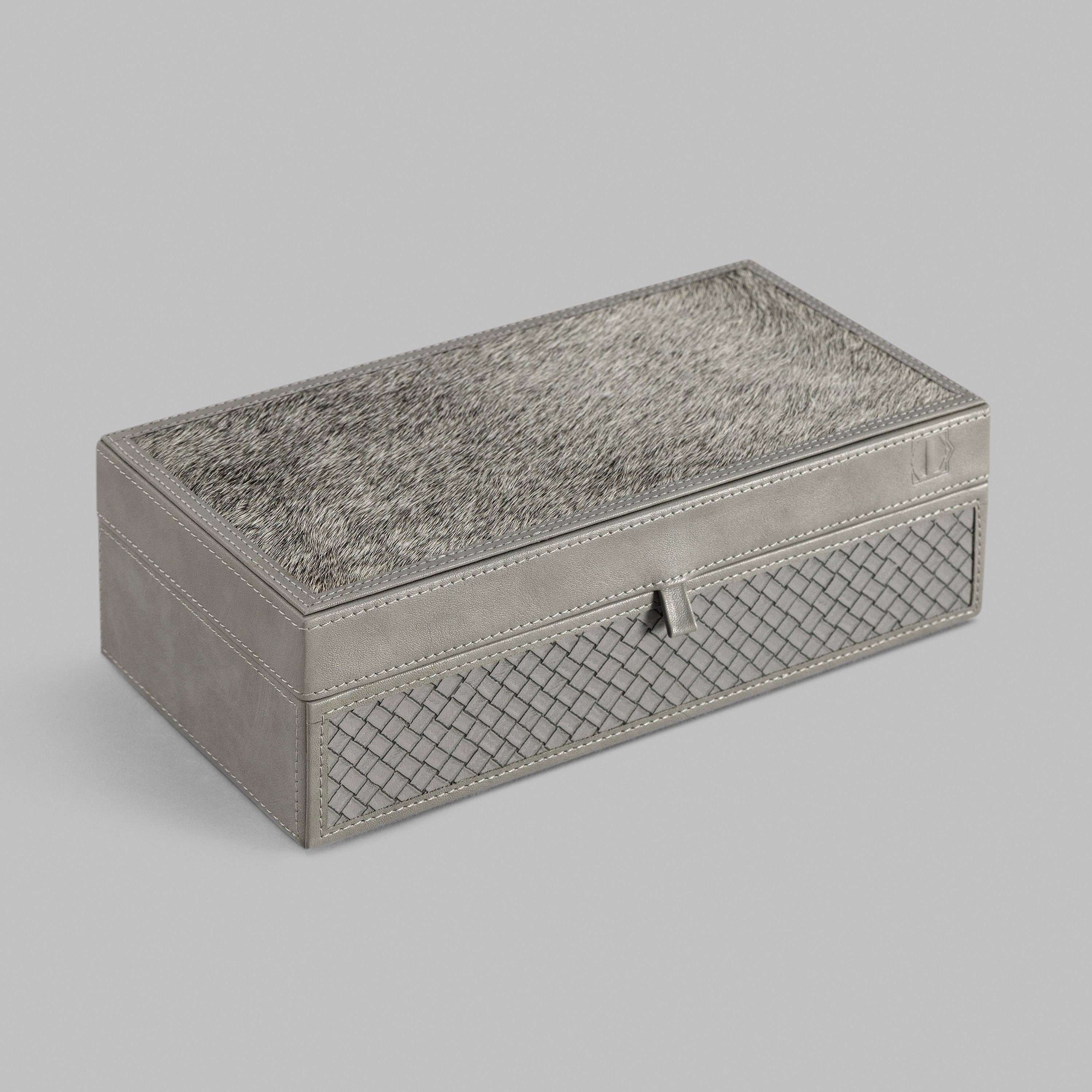 

Шкатулка Togas Ансельмо 25x13x8 см, Серый, Ансельмо