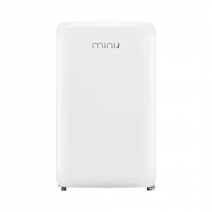 фото Холодильник xiaomi xiaoji mini retro refrigerator light series (bc-121c) white minij