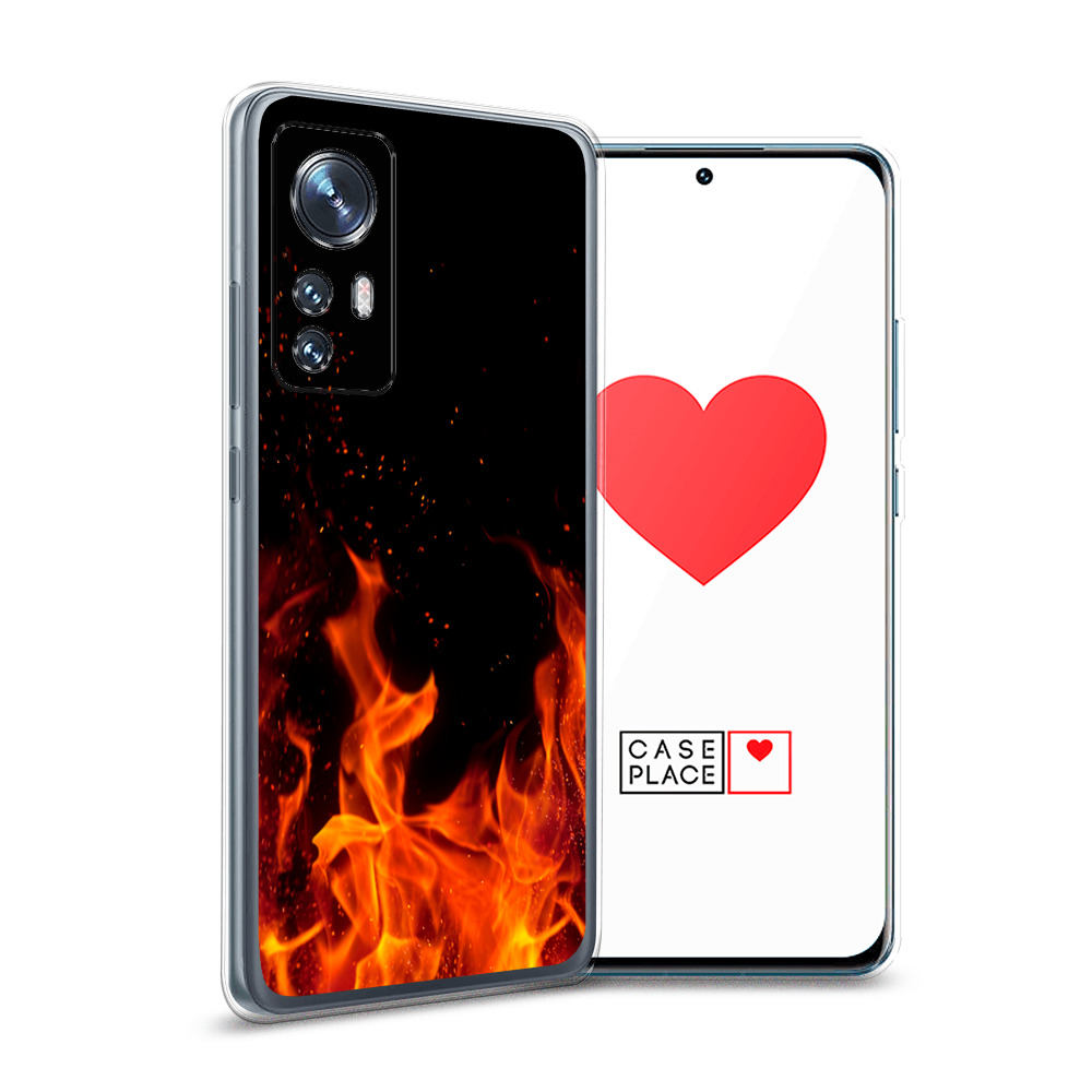 

Силиконовый чехол Awog "Все в огне" для Xiaomi 12, Разноцветный, 312350-4