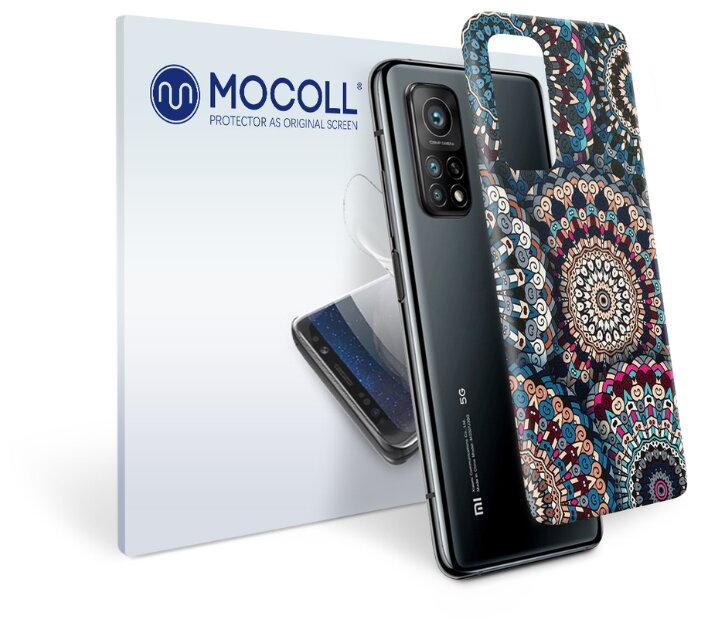 

Пленка защитная MOCOLL для задней панели Xiaomi Mi 10T 5G Богемный узор Искон